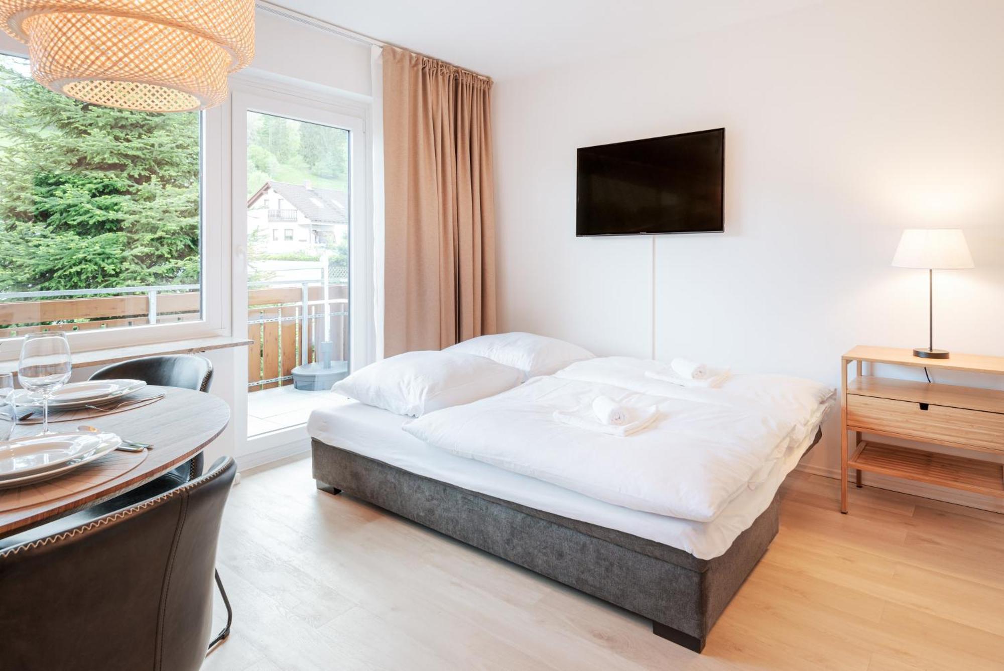 Ferienwohnung Sonnenglueck Mit Grosszuegigem Suedbalkon Lenzkirch Bagian luar foto
